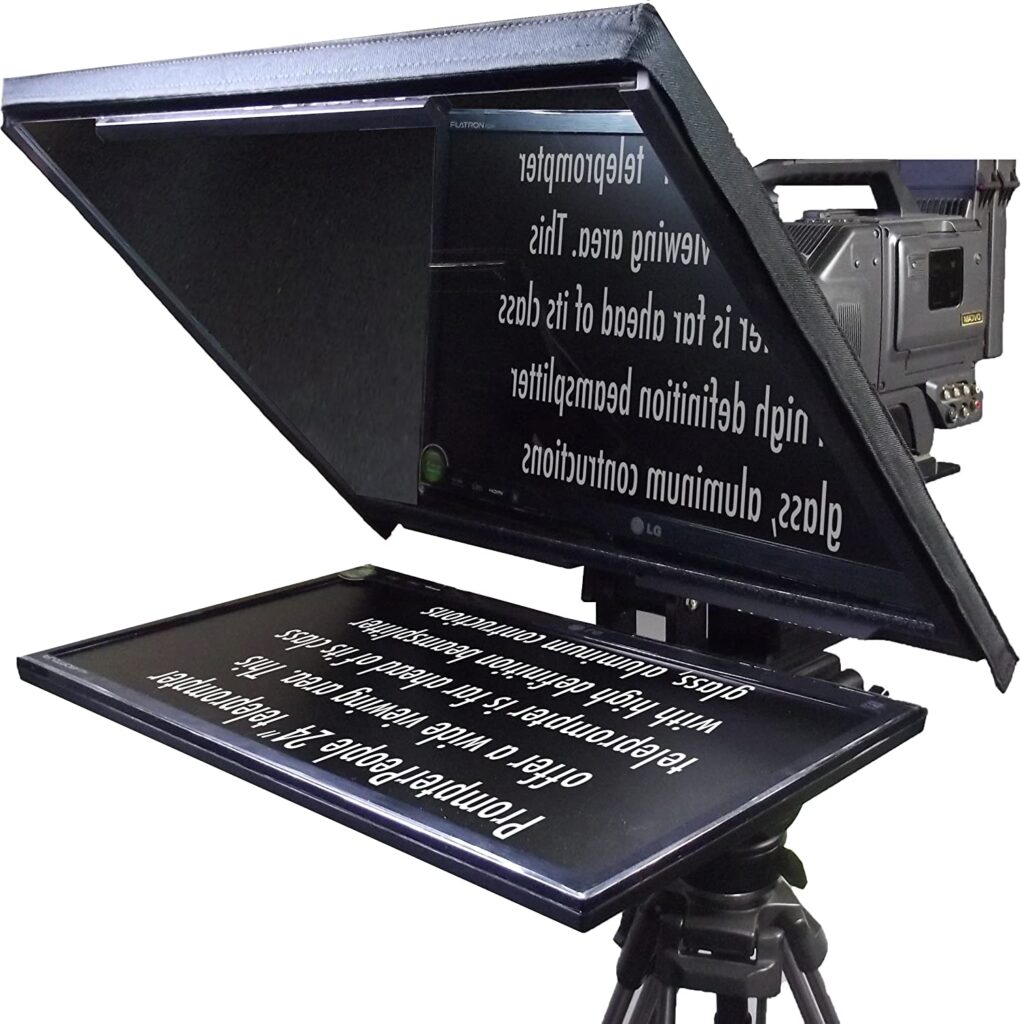 24 inch broadcast teleprompter rental