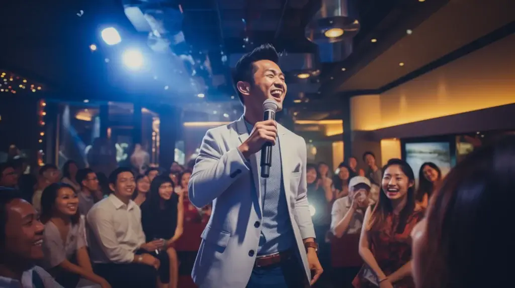 Karaoke rental for corporate events Professional setup