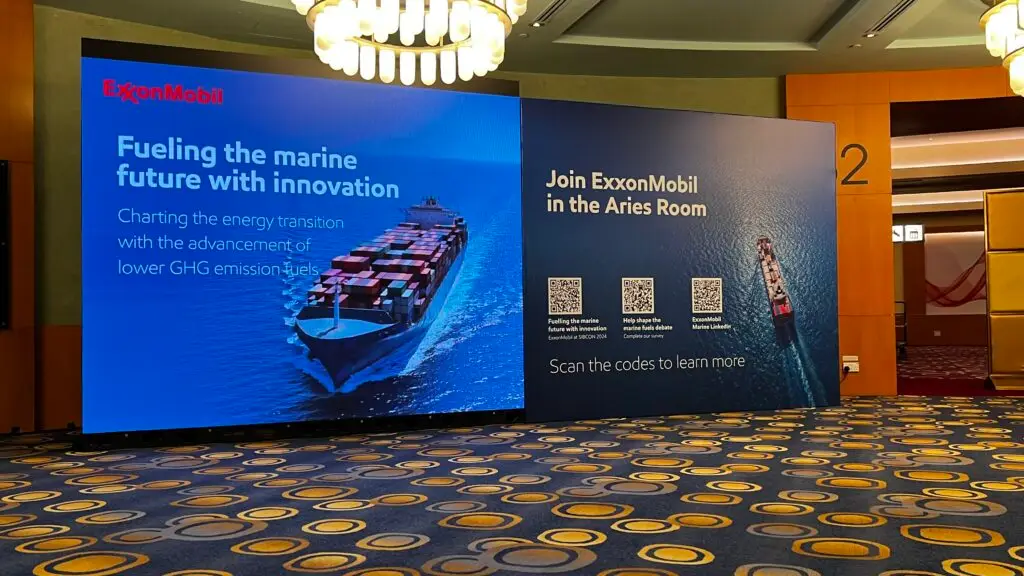 LED Wall rental for ExxonMobil