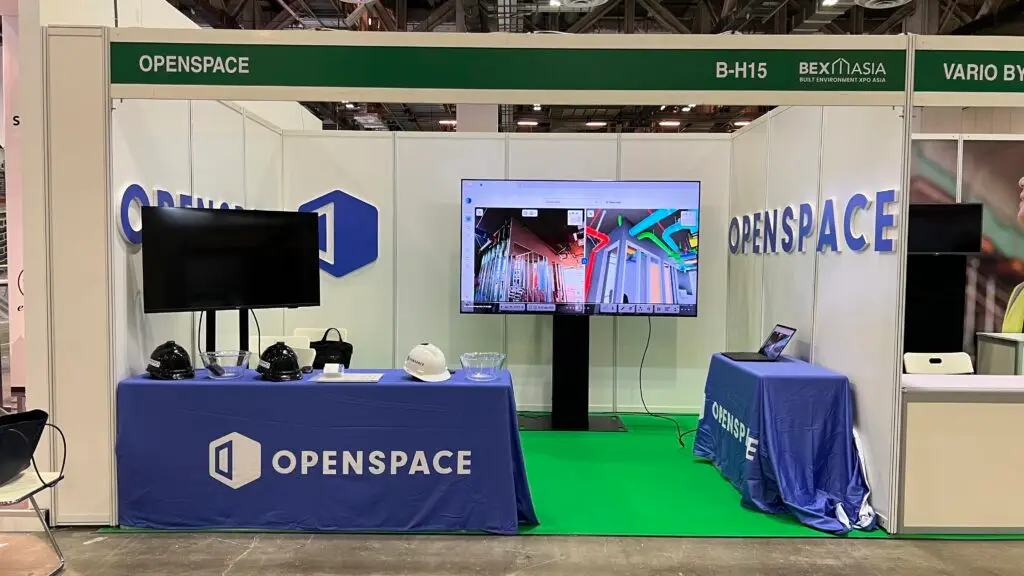 85 inch TV rental for tradeshow booth Singapore