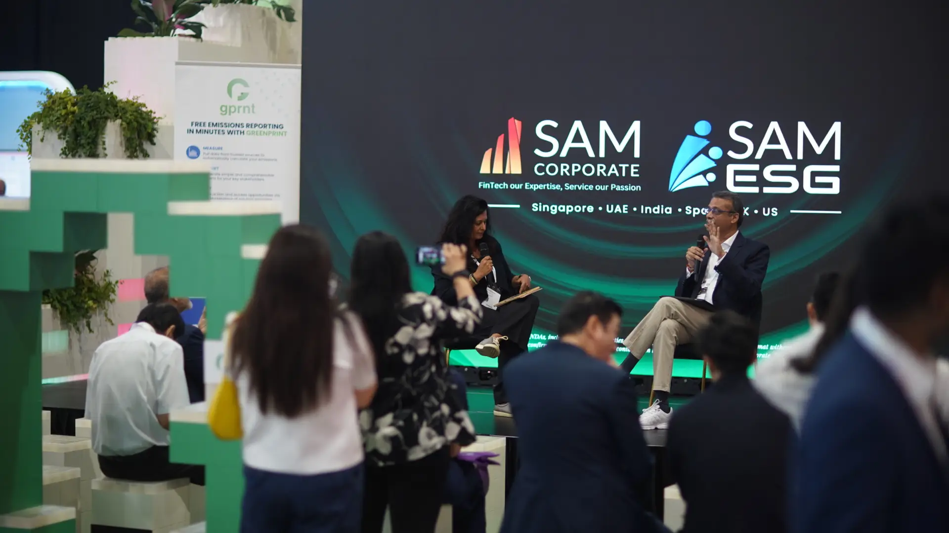 Tradeshow booth led wall rental