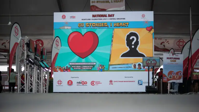 People's Association National Day Block Party LED wall rental