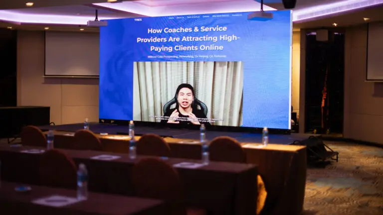 5m X 2.5m LED Wall Setup at Four Points Sheraton