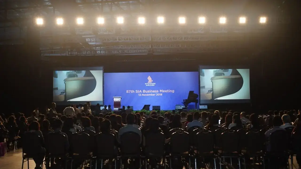 Singapore Airlines Staff Townhall Live webcast