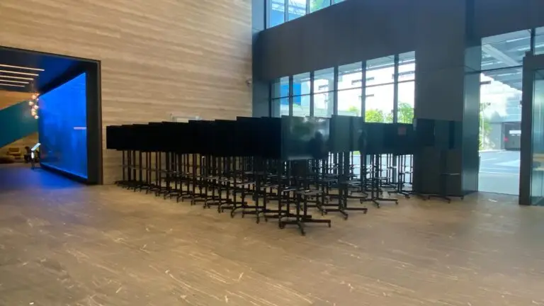 Bulk TV rental for events and exhibitions in Singapore